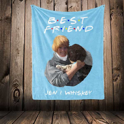 Image of ▶ Best Friends Blanket "Best Friend"
