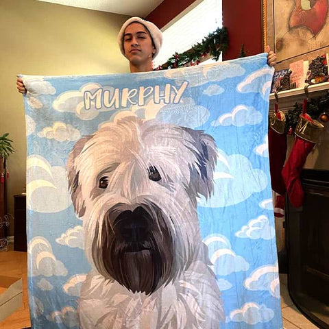 ▶ Custom Pet Blanket (Fleece)