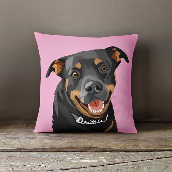 ▶ Custom Pet Pillow (with Cover)