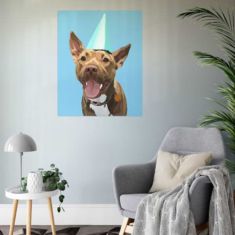 Image of ▶ Custom Pet Poster